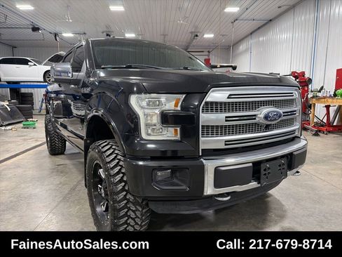 Used 2015 Ford F150 Platinum w/ Equipment Group 701A Luxury image 30