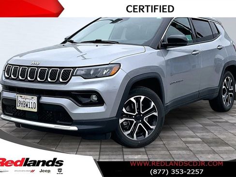 Certified 2023 Jeep Compass Limited AWD/4WD image 1