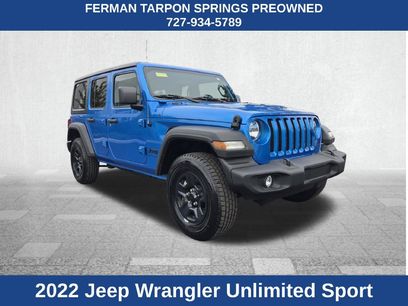 Used 2022 Jeep Wrangler Unlimited Sport