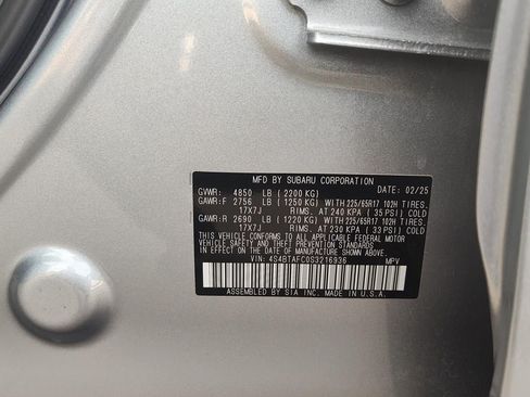 Used 2025 Subaru Outback Premium AWD/4WD image 22
