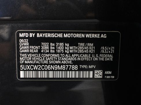 Used 2022 BMW X7 xDrive40i w/ Premium Package AWD/4WD image 51