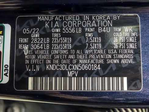 Used 2022 Kia EV6 Wind AWD/4WD image 29