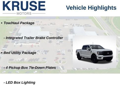 Used 2025 Ford F150 Lariat w/ Bed Utility Package AWD/4WD image 14