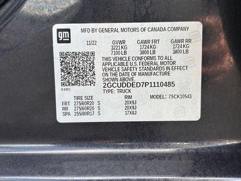 Used 2023 Chevrolet Silverado 1500 LT AWD/4WD image 37