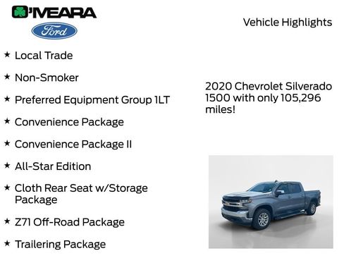 Used 2020 Chevrolet Silverado 1500 LT w/ All-Star Edition AWD/4WD image 8