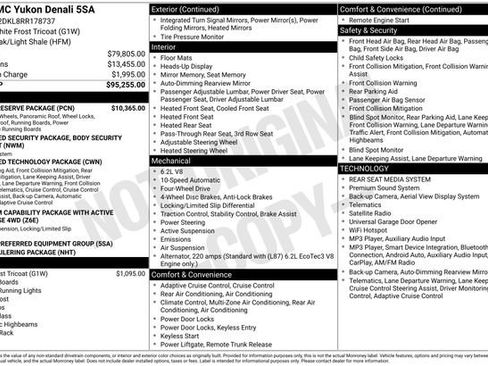 Used 2024 GMC Yukon Denali w/ Denali Reserve Package AWD/4WD image 25