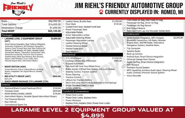 Used 2020 RAM 1500 Laramie AWD/4WD image 1