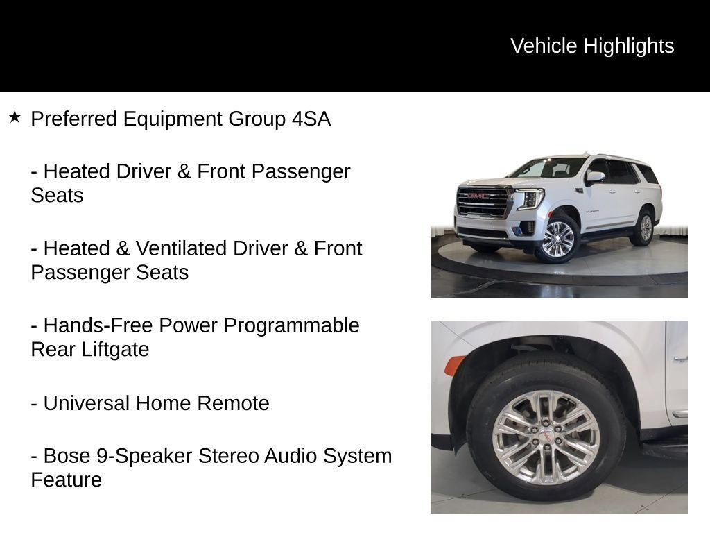Used 2023 GMC Yukon SLT w/ SLT Premium Package AWD/4WD image 13