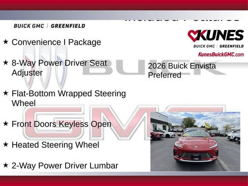 New 2026 Buick Envista Preferred w/ Convenience I Package FWD image 3