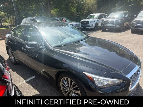 Certified 2023 INFINITI Q50 Luxe w/ Cargo Package RWD image 12