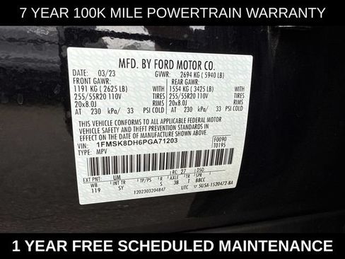 Used 2023 Ford Explorer XLT w/ Equipment Group 202A AWD/4WD image 30
