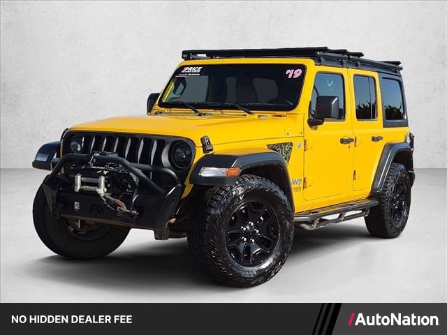 Used 2019 Jeep Wrangler Unlimited Sport S AWD/4WD image 1