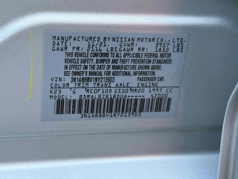 Used 2022 Nissan Sentra S FWD image 65
