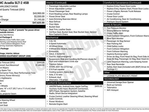 Used 2019 GMC Acadia SLT image 5