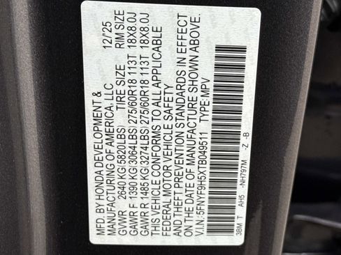 New 2026 Honda Passport TrailSport image 25