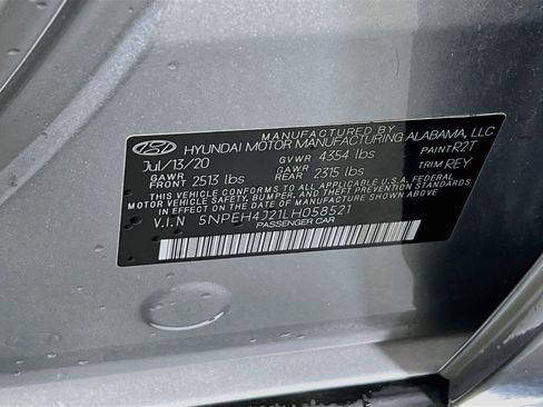 Used 2020 Hyundai Sonata Limited w/ Cargo Package FWD image 33