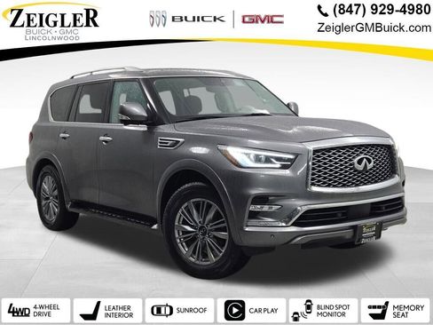 Used 2021 INFINITI QX80 Luxe w/ Cargo Package image 1