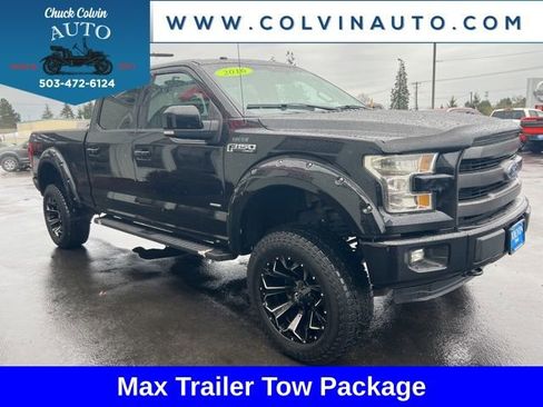 Used 2016 Ford F150 Lariat w/ Equipment Group 501A Mid image 5