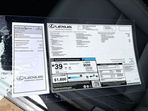 New 2026 Lexus NX 350h AWD w/ Premium Package image 21