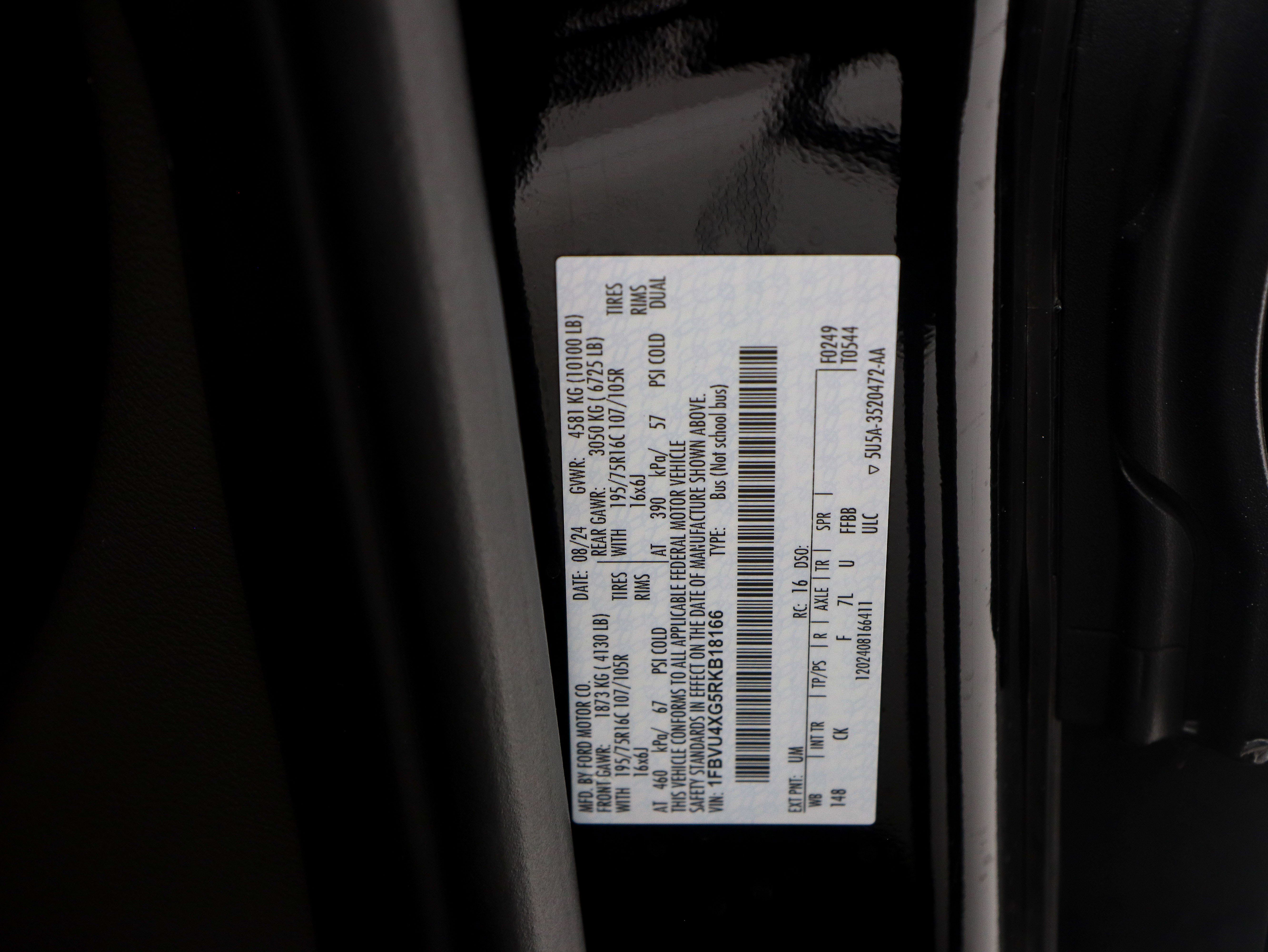 Used 2024 Ford Transit 350 XLT w/ Livery Package RWD image 36
