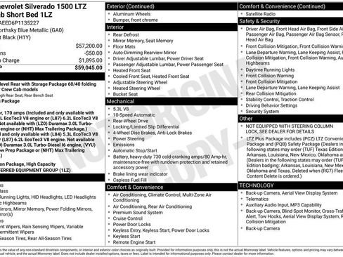Used 2023 Chevrolet Silverado 1500 LTZ RWD image 6