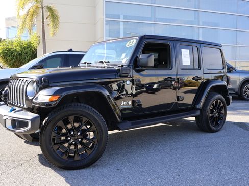 Used 2023 Jeep Wrangler Sahara w/ Cold Weather Group image 1