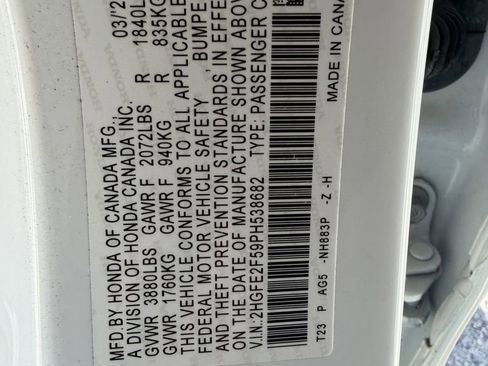 Used 2023 Honda Civic Sport image 33
