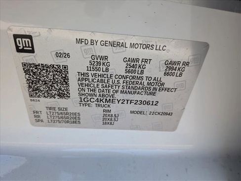 New 2026 Chevrolet Silverado 2500 Custom w/ Custom Value Package AWD/4WD image 17