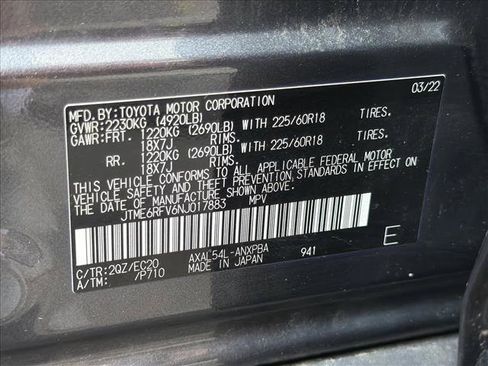 Used 2022 Toyota RAV4 XSE AWD/4WD image 23