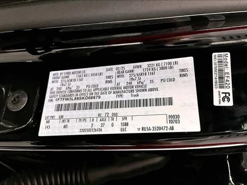 Used 2025 Ford F150 XLT w/ Equipment Group 301A Standard AWD/4WD image 40