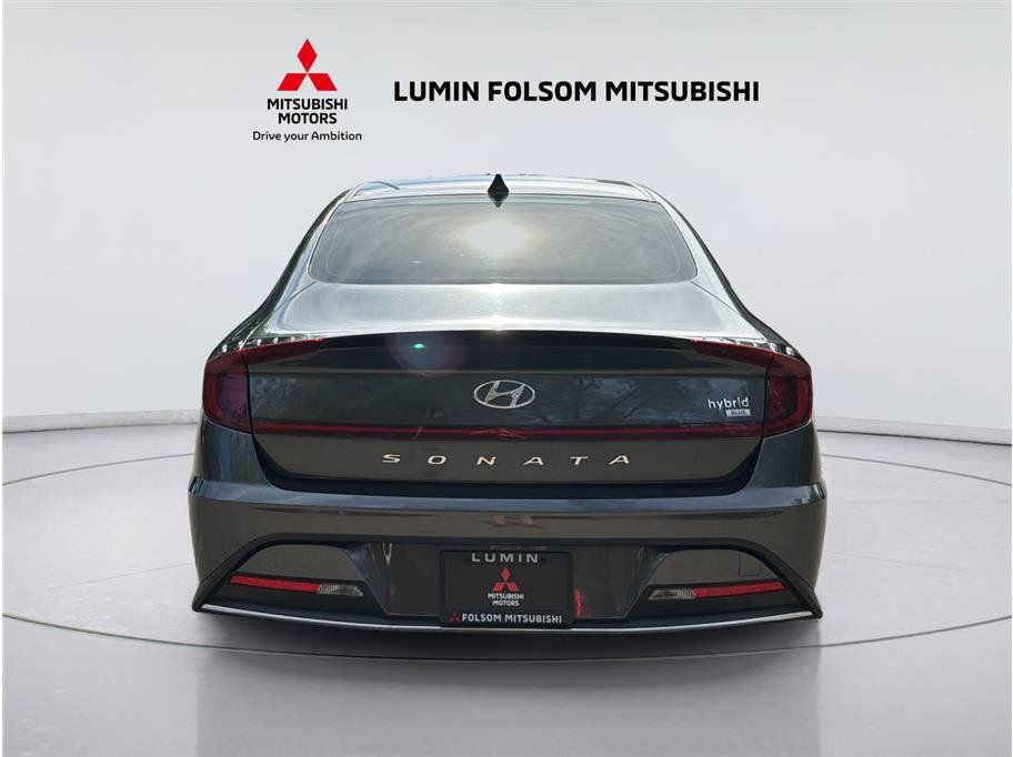 Used 2021 Hyundai Sonata Blue FWD image 4