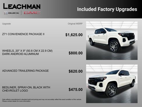 Certified 2023 Chevrolet Colorado Z71 w/ Z71 Convenience Package 2 AWD/4WD image 10