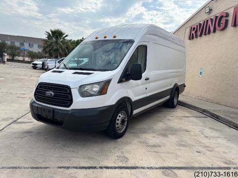 Used 2017 Ford Transit 350 148 High Roof Extended DRW image 3