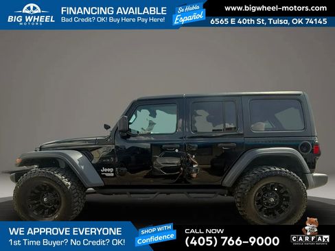 Used 2021 Jeep Wrangler Unlimited Sport AWD/4WD image 2