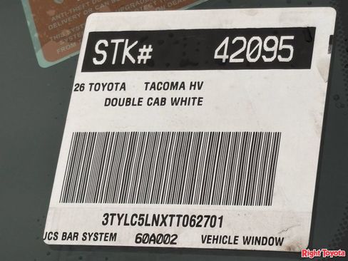 New 2026 Toyota Tacoma TRD Off-Road AWD/4WD image 28