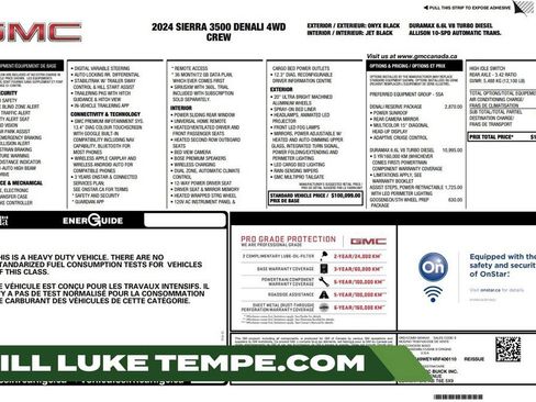 Used 2024 GMC Sierra 3500 Denali w/ Denali Reserve Package AWD/4WD image 1