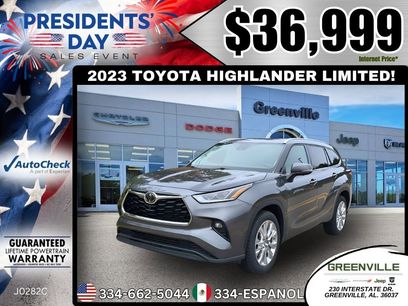 Used 2023 Toyota Highlander Limited
