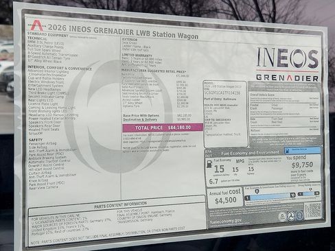 New 2026 INEOS Grenadier AWD/4WD image 16