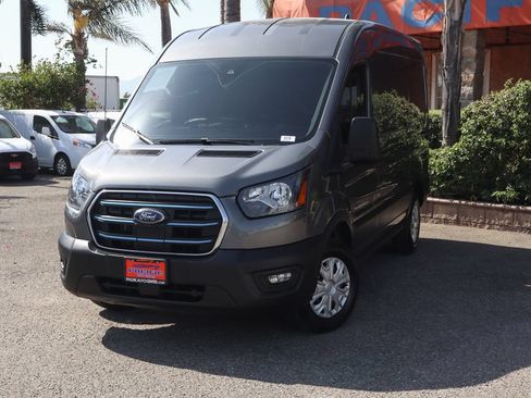 Used 2023 Ford E-Transit Medium Roof w/ Load Area Protection Package RWD image 4