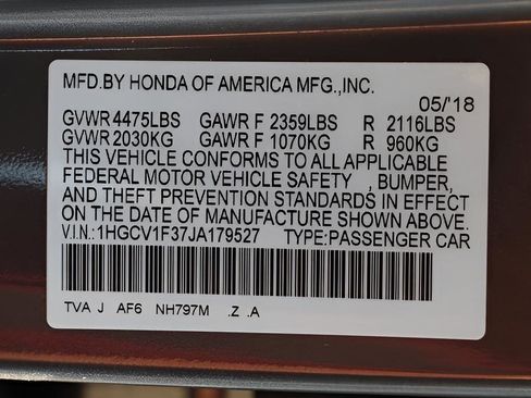 Used 2018 Honda Accord Sport image 20