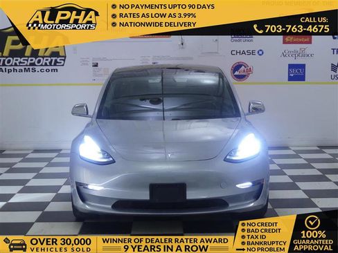Used 2018 Tesla Model 3 Long Range AWD/4WD image 1