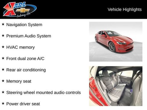 Used 2023 Tesla Model S Plaid AWD/4WD image 3