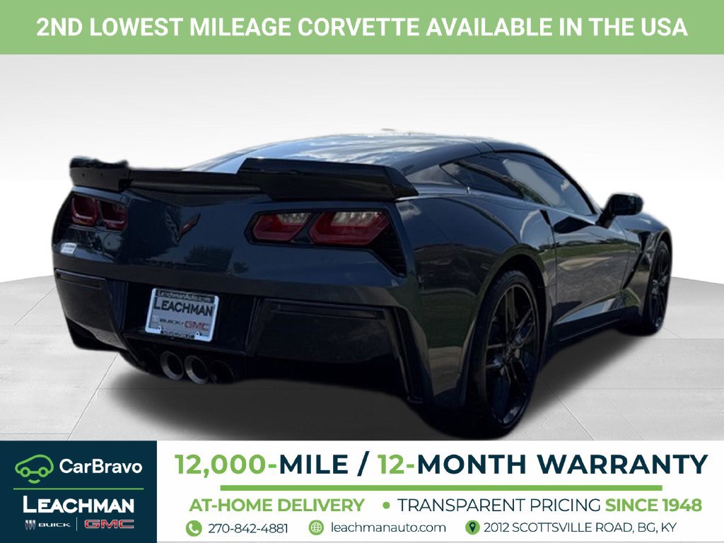 Certified 2019 Chevrolet Corvette Stingray Coupe w/ 1LT RWD image 3
