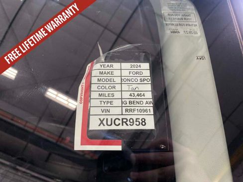 Used 2024 Ford Bronco Sport Big Bend w/ Convenience Package AWD/4WD image 41