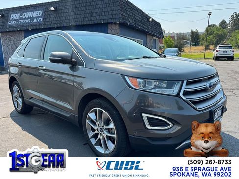 Used 2018 Ford Edge Titanium w/ Equipment Group 302A AWD/4WD image 1