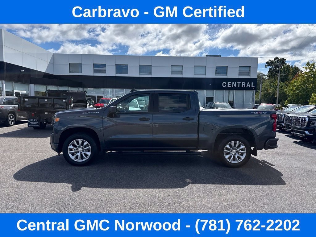 Used 2020 Chevrolet Silverado 1500 Custom w/ Custom Value Package AWD/4WD image 2