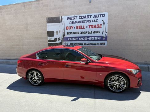 Used 2014 INFINITI Q50 Sport w/ Navigation Package AWD/4WD image 3