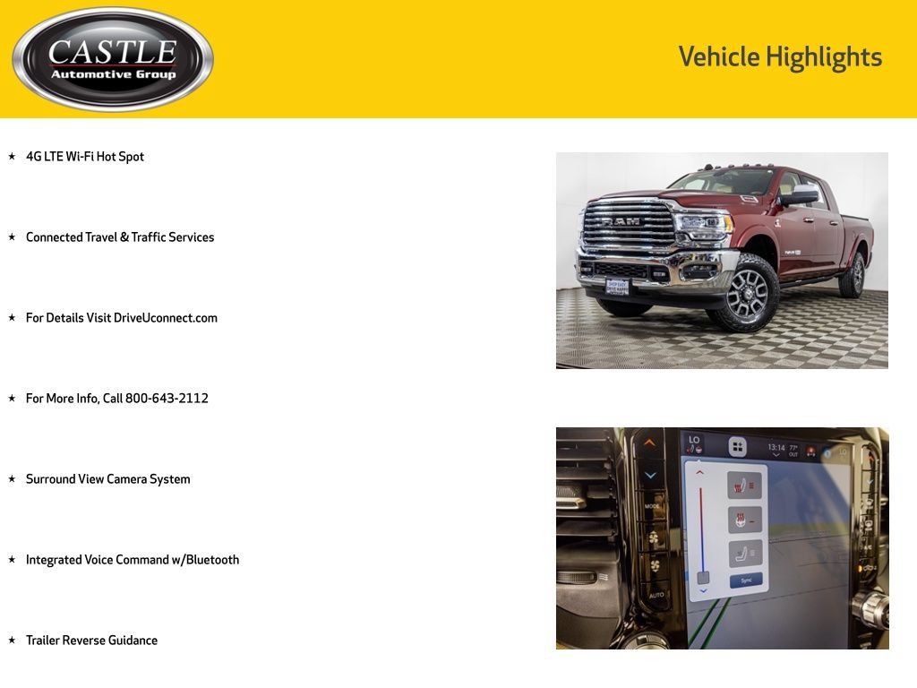 Used 2022 RAM 3500 Limited AWD/4WD image 16
