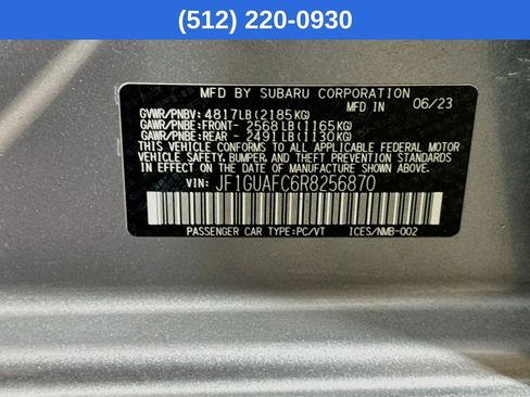 Certified 2024 Subaru Impreza 2.0i Sport AWD/4WD image 41