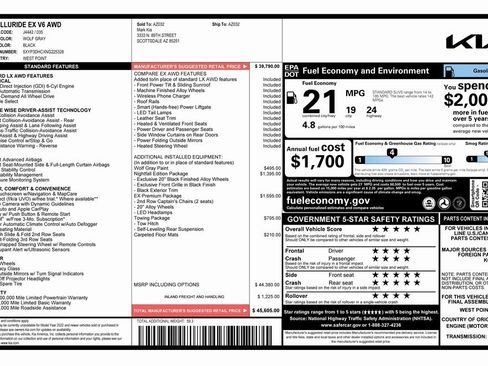 Used 2022 Kia Telluride EX w/ EX Premium Package image 4